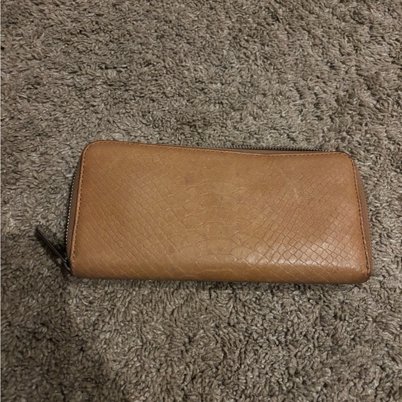 Michael Kors Camel Textured Leather Wallet - Picture 3 of 3
